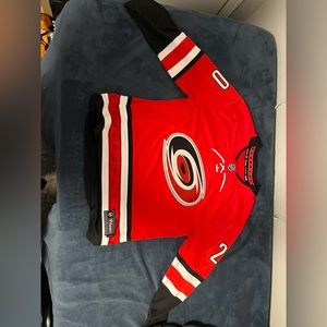 Sebastian Aho Carolina Hurricanes home jersey Fanatics men’s large